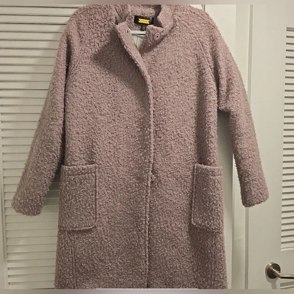 M135 // Anthropologie Greylin Windermere Boucle Cocoon Coat // S - Picture 4 of 16
